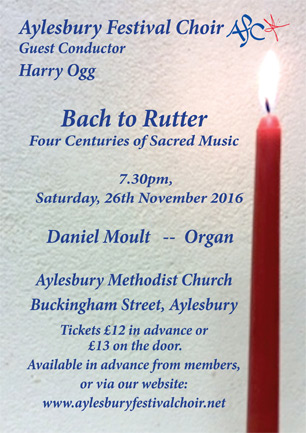 Bach To Rutter poster