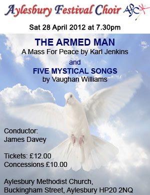 'The Armed Man' - Concert Sat 28 April 2012