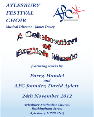 A Celebration of English Music - 24 November 2012