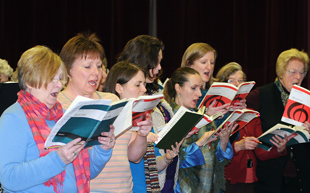 Aylesbury Festival Choir rehearsal