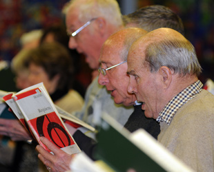 Aylesbury Festival Choir in rehearsal