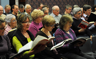 Aylesbury Festival Choir rehearsal