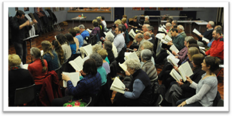 Aylesbury Festival Choir in rehearsal