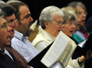 Aylesbury Festival Choir in rehearsal